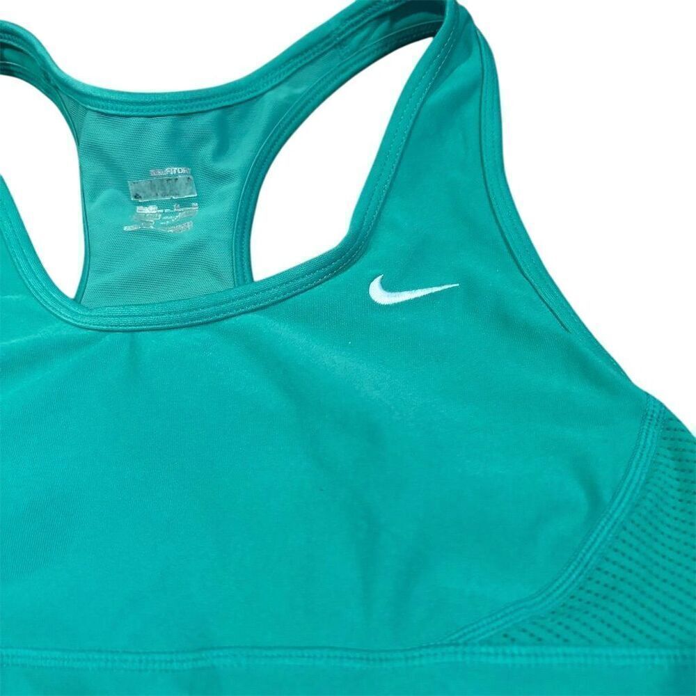 Nike Women's Blue Dri-FIT Racerback Tank Top Size M Athletic Fit - Picture 6 of 11